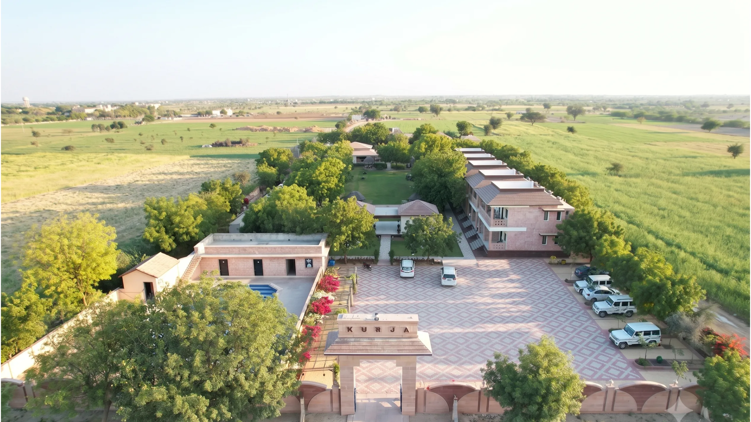 Kurja Resort Aerial View